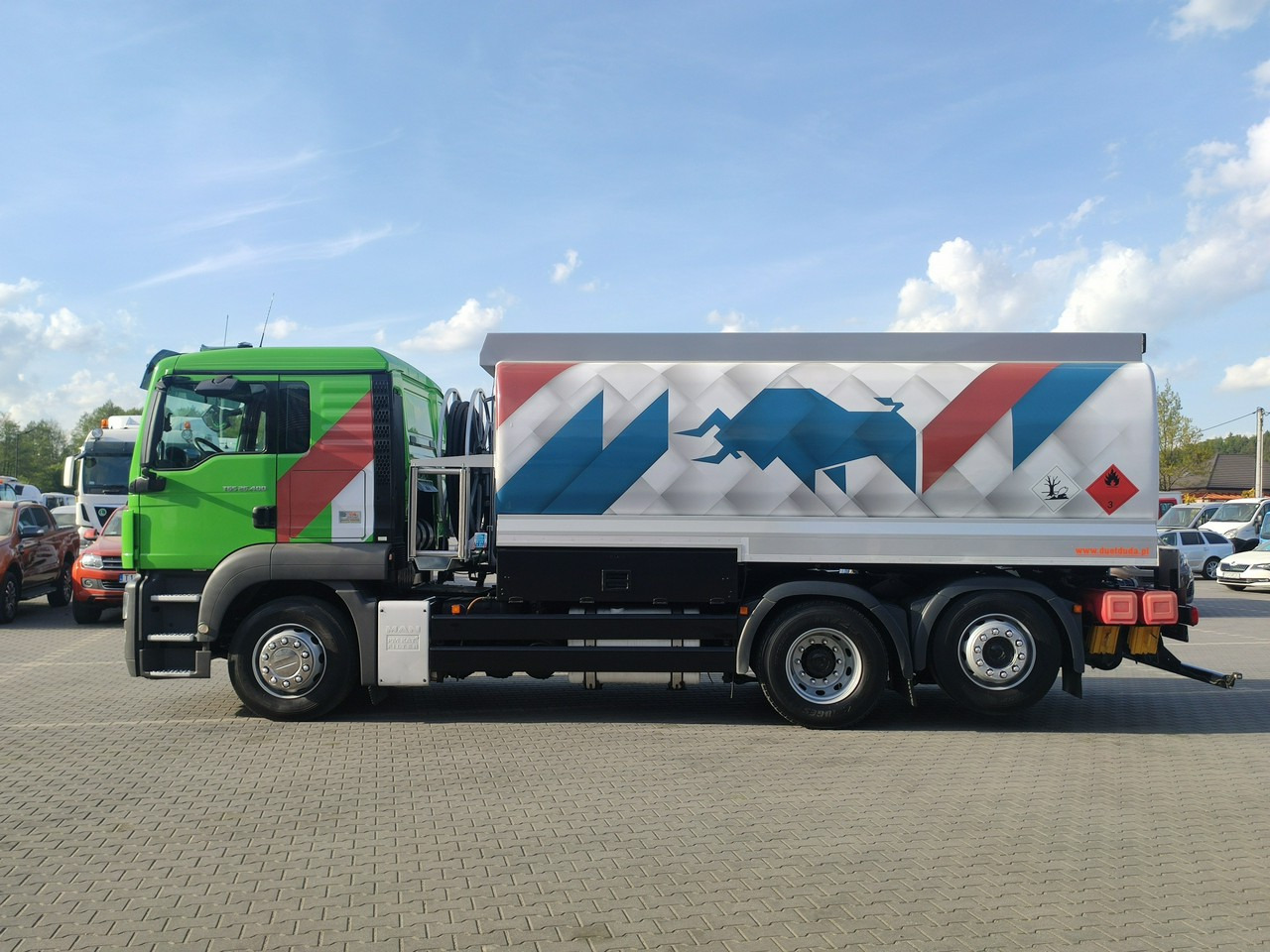 Camión cisterna MAN TGA 26.400 Autocysterna z Dystrybucją Ważne TDT: foto 6