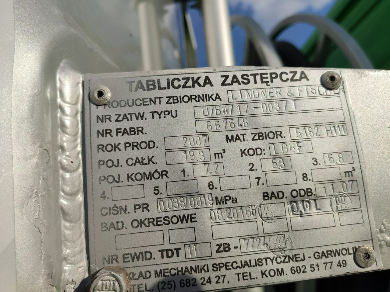 Camión cisterna MAN TGA 26.400 Autocysterna z Dystrybucją Ważne TDT: foto 16