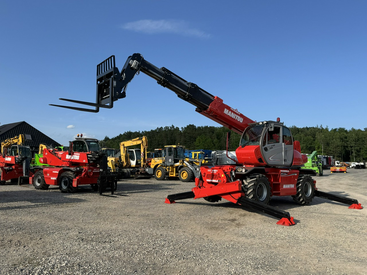 Manitou MRT 2150 ROTO Ładowarka Teleskopowa Obrotowa 2550 - Manipulador telescópico: foto 5 Manitou MRT 2150 ROTO Ładowarka Teleskopowa Obrotowa 2550 - Manipulador telescópico: foto 5