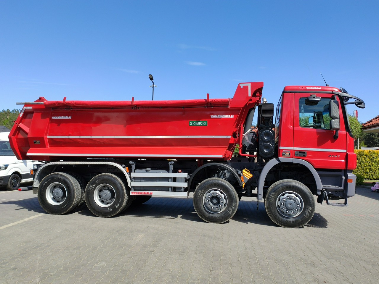 Mercedes Actros 4141 8x6 Wywrot SKIBICKI Automat EPS ze Sprzegłem !!! - Camión volquete: foto 5 Mercedes Actros 4141 8x6 Wywrot SKIBICKI Automat EPS ze Sprzegłem !!! - Camión volquete: foto 5