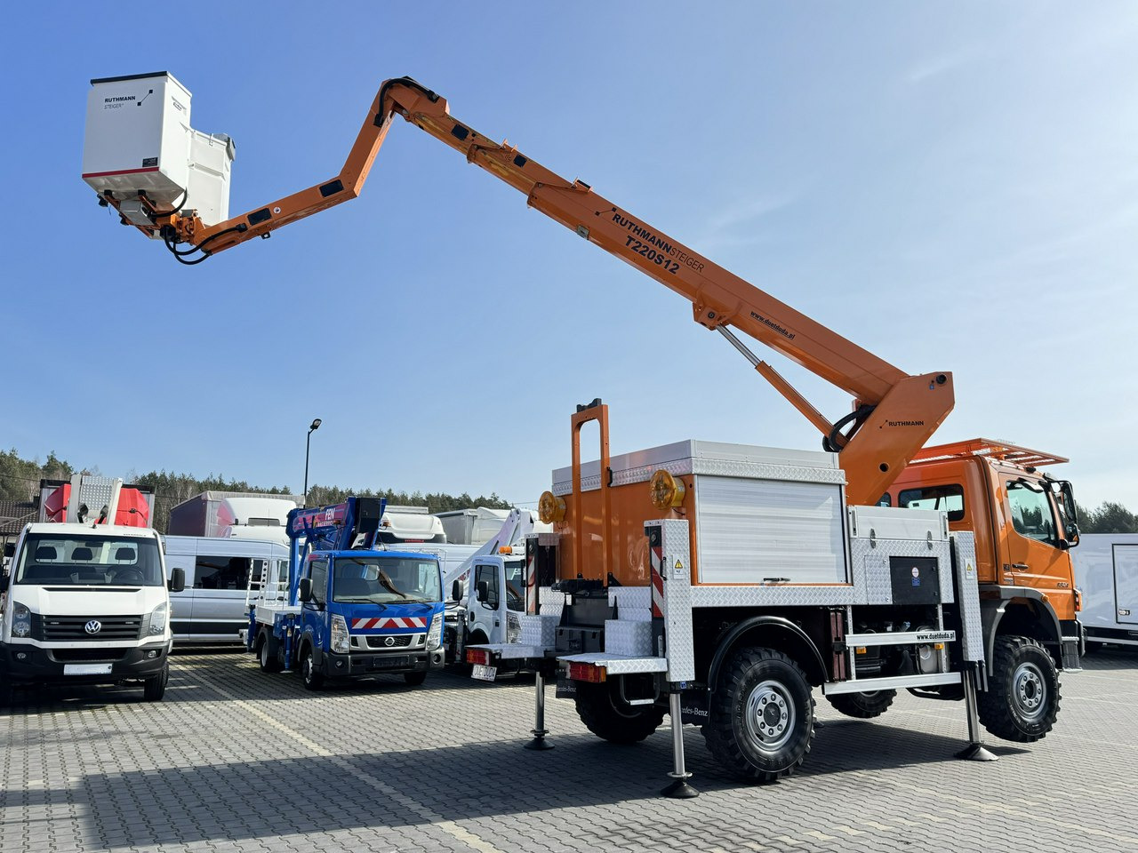 Leasing de Mercedes Atego 1324 4x4 Zwyżka RUTHMANN STEIGER T220S12 Podnośnik Koszowy Mercedes Atego 1324 4x4 Zwyżka RUTHMANN STEIGER T220S12 Podnośnik Koszowy: foto 19