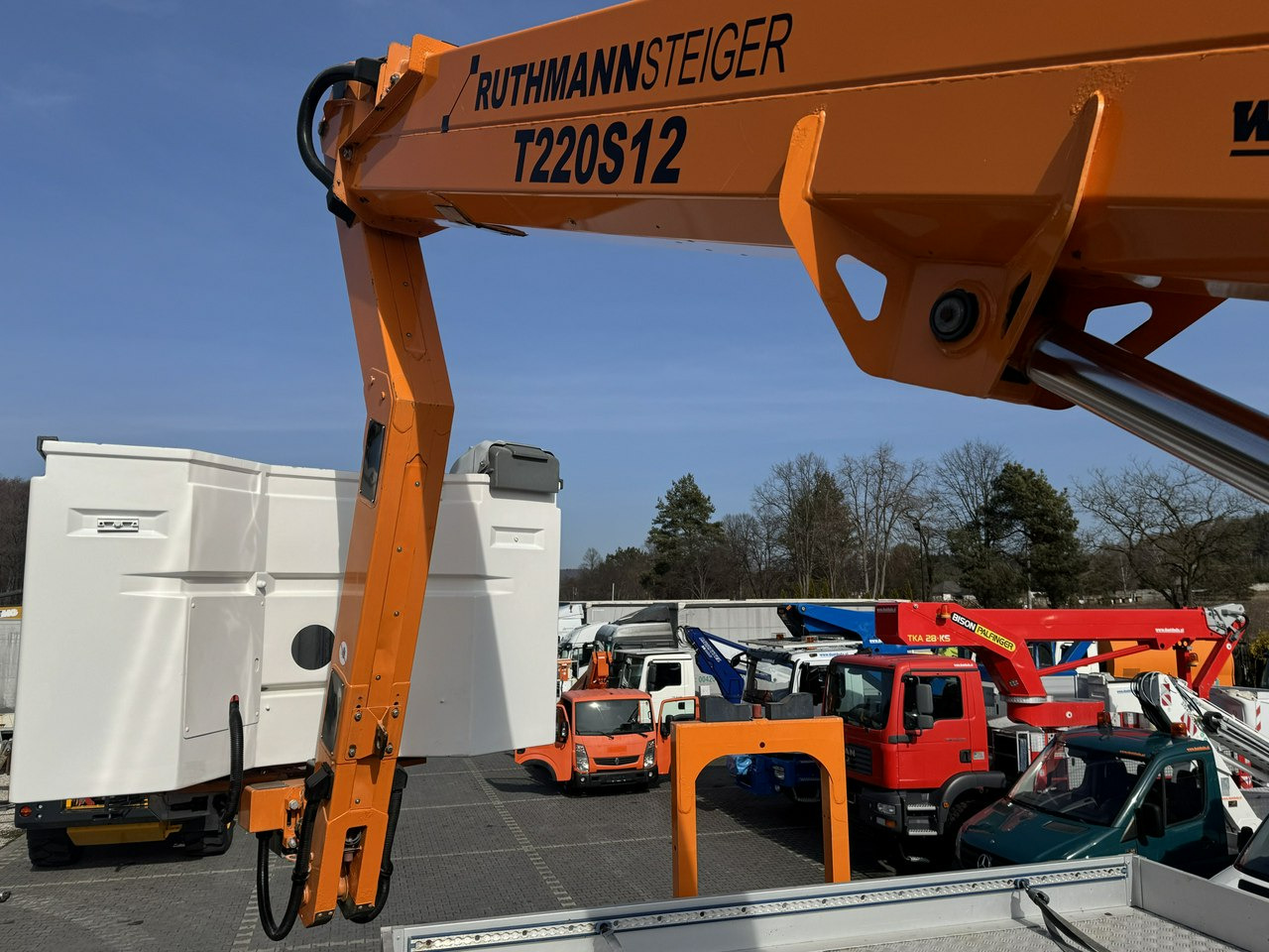 Leasing de Mercedes Atego 1324 4x4 Zwyżka RUTHMANN STEIGER T220S12 Podnośnik Koszowy Mercedes Atego 1324 4x4 Zwyżka RUTHMANN STEIGER T220S12 Podnośnik Koszowy: foto 7