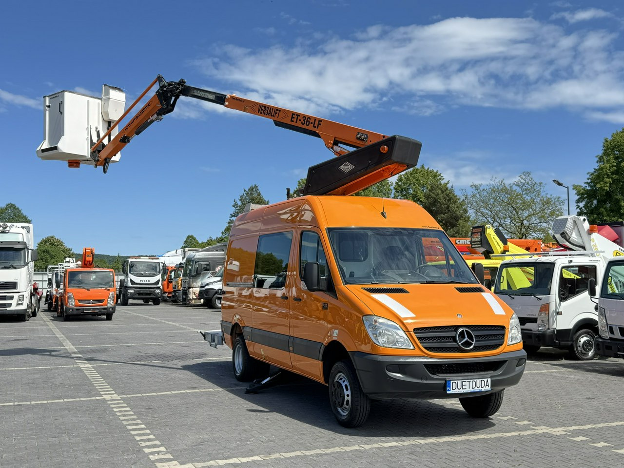 Mercedes Sprinter Zwyżka Podnośnik Koszowy VERSALIFT KLUBB ET-36-LF UDT - Camión con plataforma elevadora: foto 3 Mercedes Sprinter Zwyżka Podnośnik Koszowy VERSALIFT KLUBB ET-36-LF UDT - Camión con plataforma elevadora: foto 3