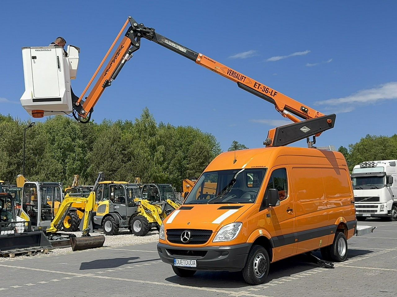 Mercedes Sprinter Zwyżka Podnośnik Koszowy VERSALIFT KLUBB ET-36-LF UDT - Camión con plataforma elevadora: foto 4 Mercedes Sprinter Zwyżka Podnośnik Koszowy VERSALIFT KLUBB ET-36-LF UDT - Camión con plataforma elevadora: foto 4