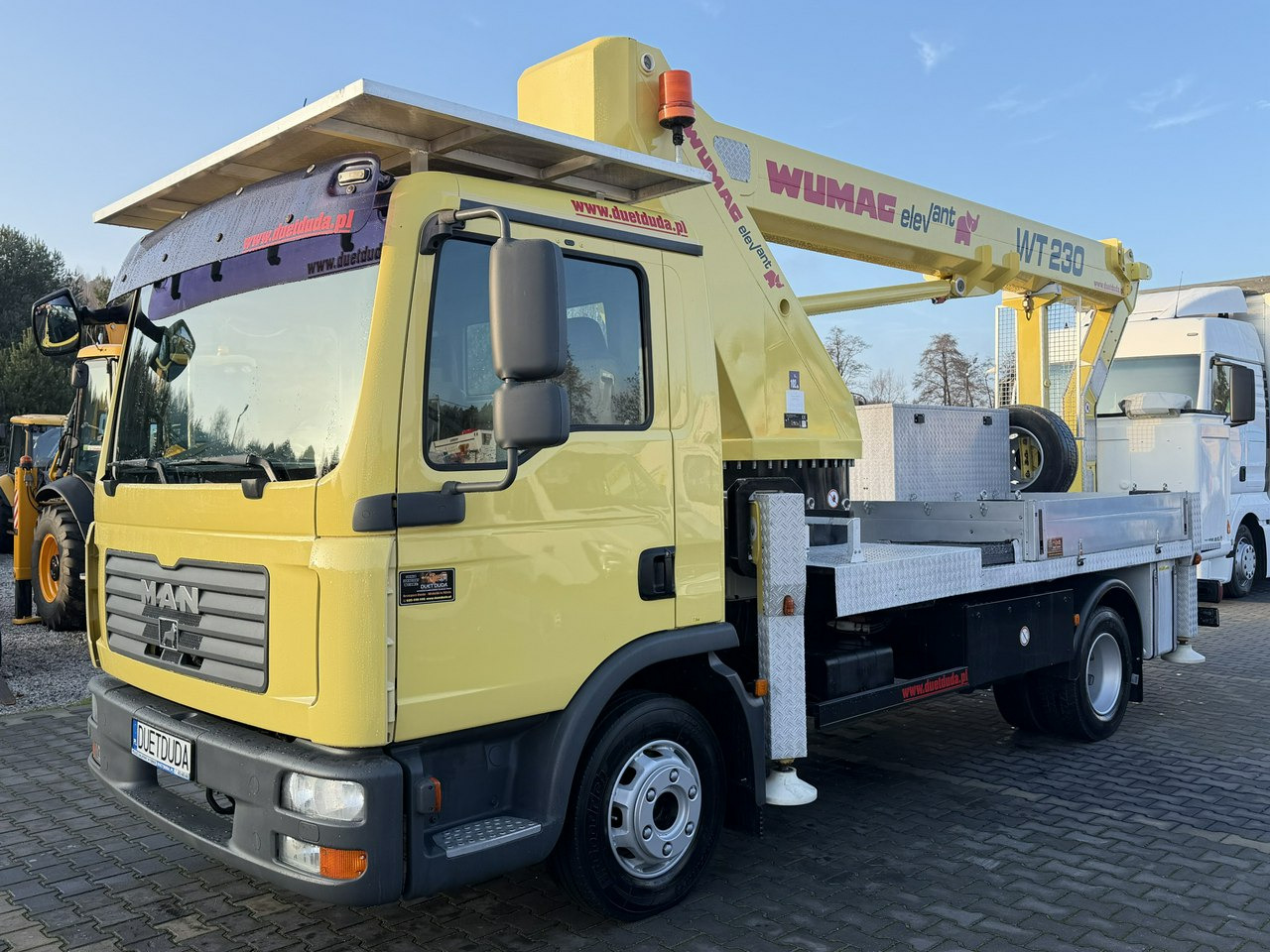 MAN TGL 8.210 Zwyżka WUMAG WT 230 23m w bok 18m podnośnik - Otros maquinaria: foto 4 MAN TGL 8.210 Zwyżka WUMAG WT 230 23m w bok 18m podnośnik - Otros maquinaria: foto 4