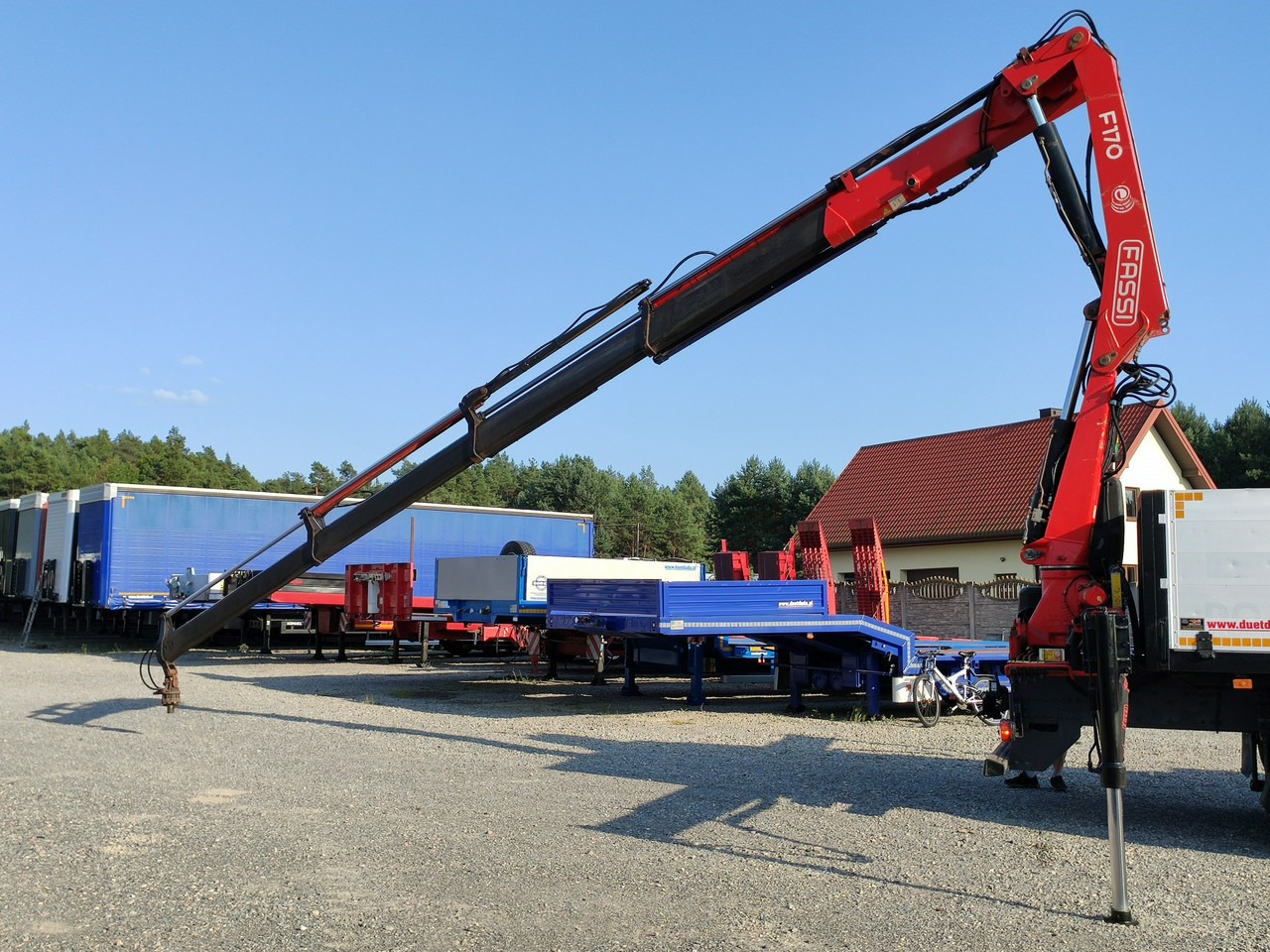 Camión caja abierta, Camión grúa Volvo FM 440 6x4 HDS FASSI F170 Składany w Literę Z: foto 18