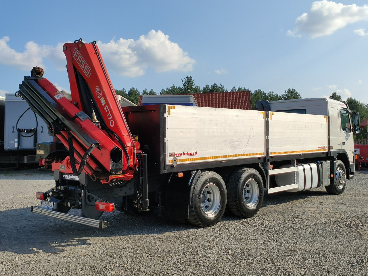 Camión caja abierta, Camión grúa Volvo FM 440 6x4 HDS FASSI F170 Składany w Literę Z: foto 23