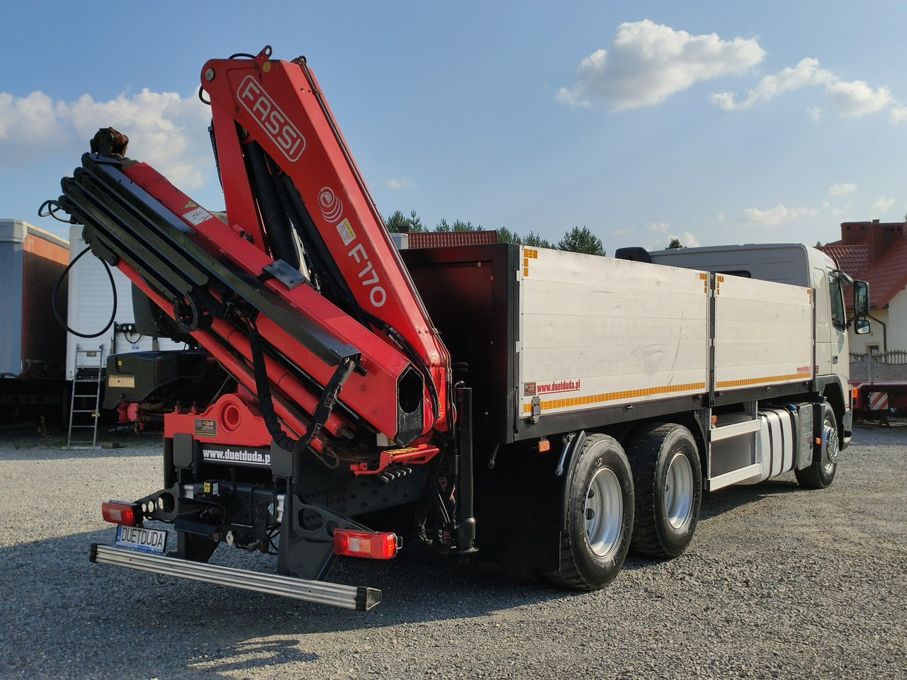 Camión caja abierta, Camión grúa Volvo FM 440 6x4 HDS FASSI F170 Składany w Literę Z: foto 26