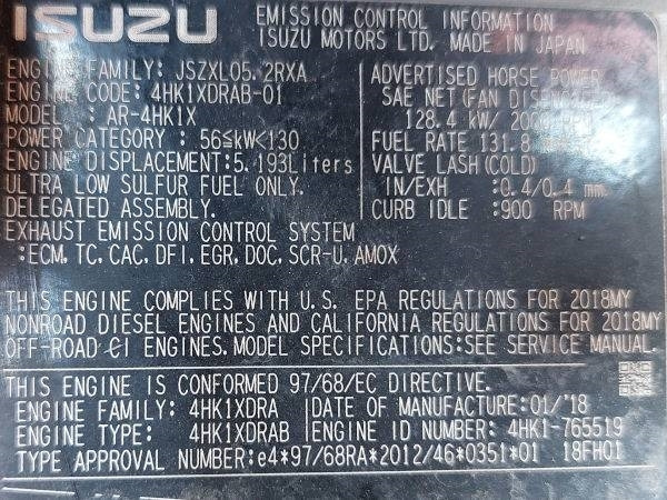 Excavadora de cadenas Hitachi ZX 225 US LC-6: foto 8 Excavadora de cadenas Hitachi ZX 225 US LC-6: foto 8