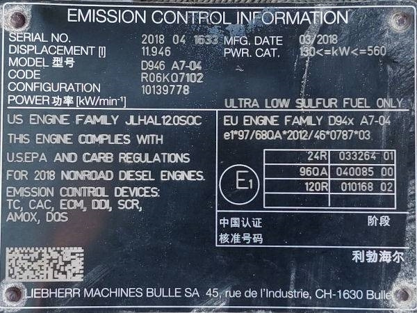 Excavadora de cadenas Liebherr R 956 LC: foto 8