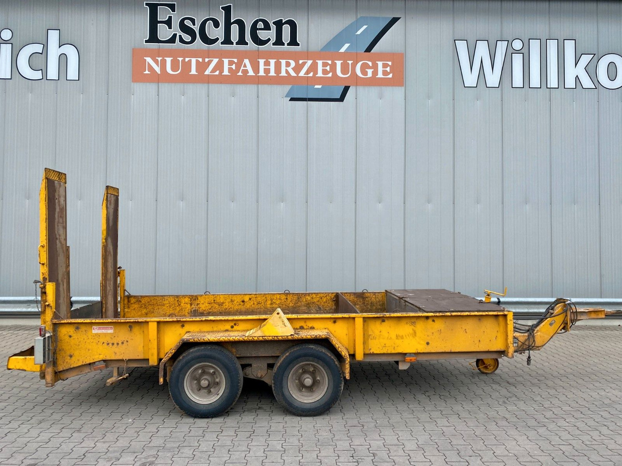Blomenröhr Anhänger Tieflader | Ladehöhe: ca. 600mm*Blatt - Remolque góndola rebajadas: foto 5 Blomenröhr Anhänger Tieflader | Ladehöhe: ca. 600mm*Blatt - Remolque góndola rebajadas: foto 5