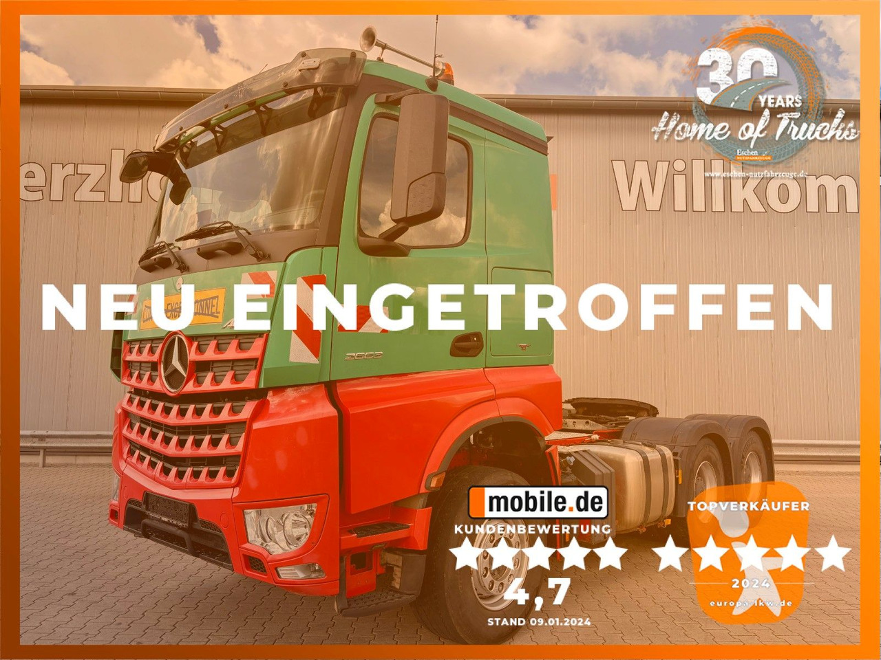 Mercedes-Benz Arcos 2663 LS 6x4 | TURBO-RETARDER-KUPPLUNG*Navi - Cabeza tractora: foto 1 Mercedes-Benz Arcos 2663 LS 6x4 | TURBO-RETARDER-KUPPLUNG*Navi - Cabeza tractora: foto 1
