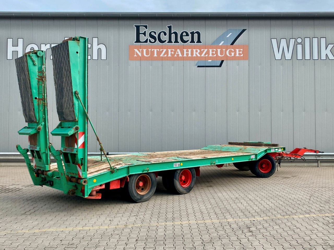 Goldhofer TU3-24/80 Tieflader*Wechselzugauge*Trommelbremse - Remolque góndola rebajadas: foto 4 Goldhofer TU3-24/80 Tieflader*Wechselzugauge*Trommelbremse - Remolque góndola rebajadas: foto 4