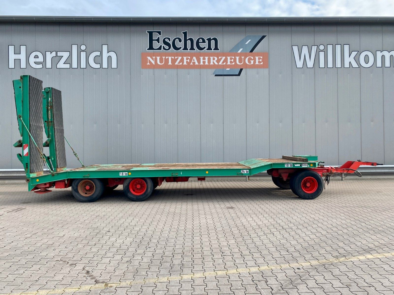 Goldhofer TU3-24/80 Tieflader*Wechselzugauge*Trommelbremse - Remolque góndola rebajadas: foto 5 Goldhofer TU3-24/80 Tieflader*Wechselzugauge*Trommelbremse - Remolque góndola rebajadas: foto 5