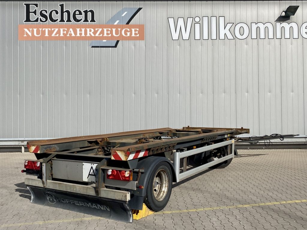 Hüffermann HAR 18.70 Außenrollenanhänger - Remolque multilift/ Portacontenedores de cadenas: foto 4 Hüffermann HAR 18.70 Außenrollenanhänger - Remolque multilift/ Portacontenedores de cadenas: foto 4