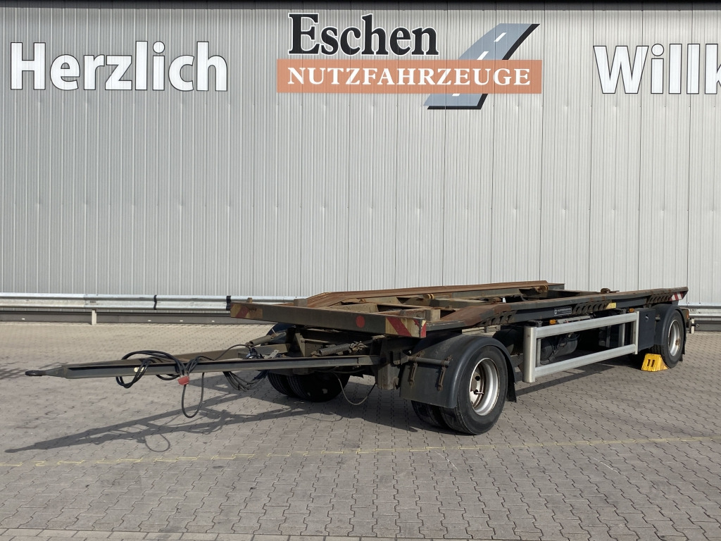 Hüffermann HAR 18.70 Außenrollenanhänger - Remolque multilift/ Portacontenedores de cadenas: foto 1 Hüffermann HAR 18.70 Außenrollenanhänger - Remolque multilift/ Portacontenedores de cadenas: foto 1