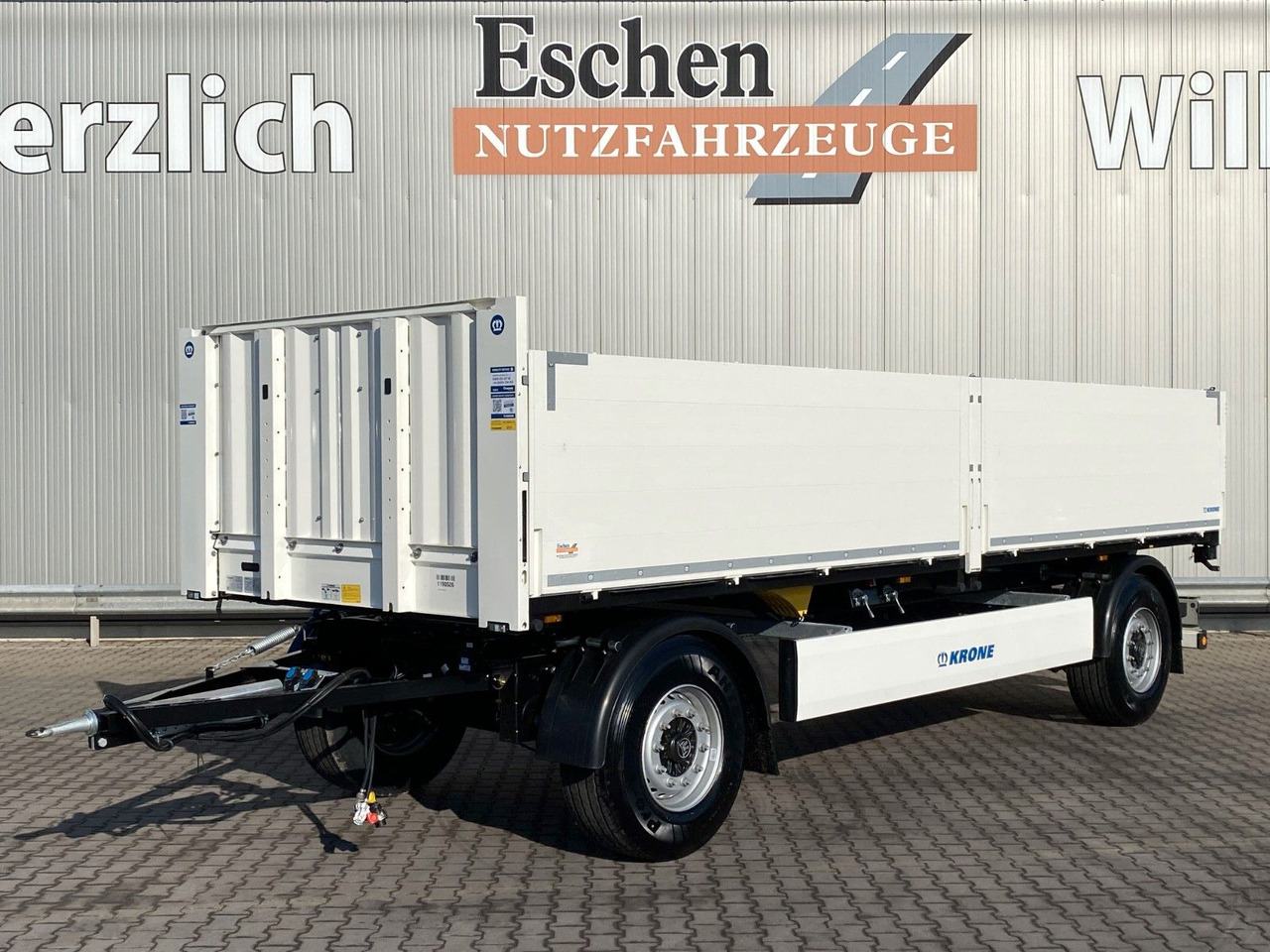 Krone AZP 18*NEW*|Pritsche*6900mm Länge*BPW*Multi-Lock - Remolque plataforma/ Caja abierta: foto 1 Krone AZP 18*NEW*|Pritsche*6900mm Länge*BPW*Multi-Lock - Remolque plataforma/ Caja abierta: foto 1