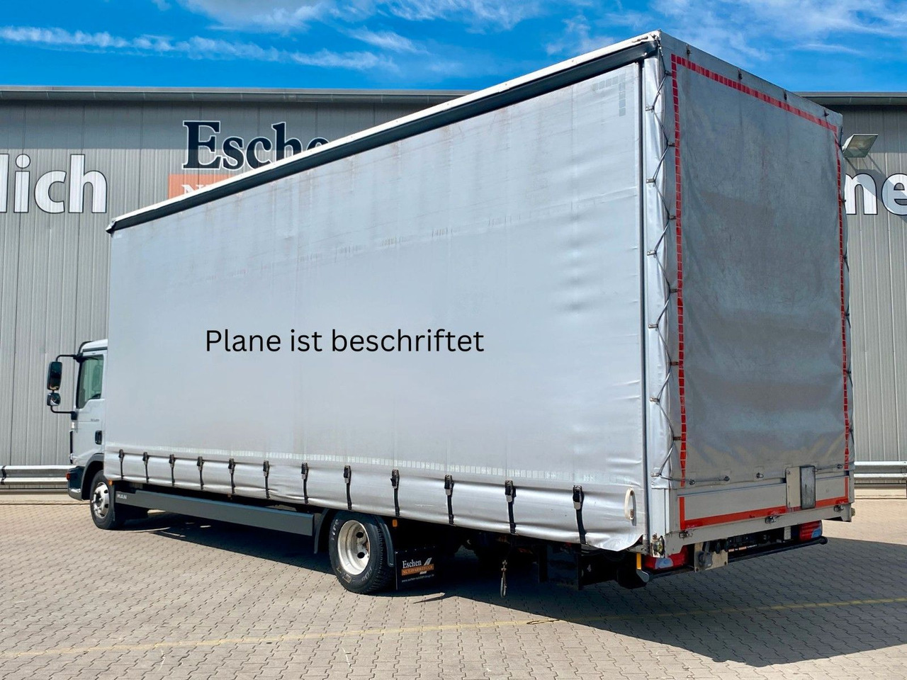 MAN TGL 8.220 I Pritsche Plane*Klima*2Tank*Automatik - Camión lona: foto 3 MAN TGL 8.220 I Pritsche Plane*Klima*2Tank*Automatik - Camión lona: foto 3