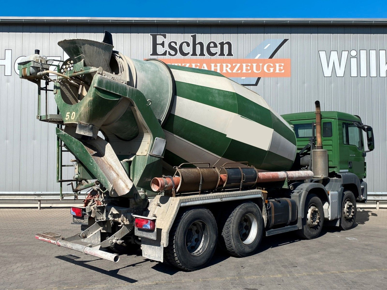 MAN TGS 32.360 8x4 BB | 9m³ Stetter*Automatik*Kamera - Camión hormigonera: foto 3 MAN TGS 32.360 8x4 BB | 9m³ Stetter*Automatik*Kamera - Camión hormigonera: foto 3
