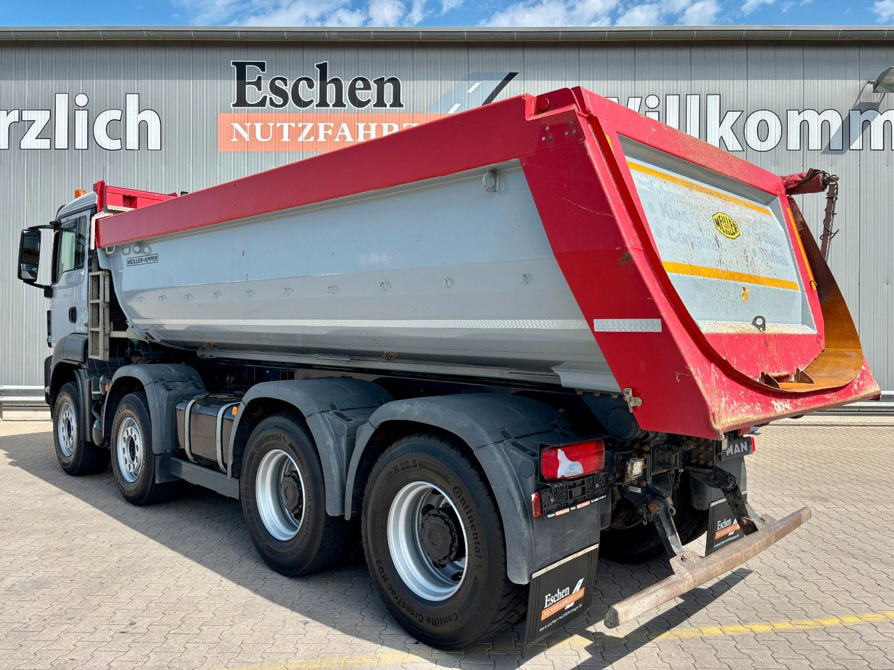 MAN TGS 35.420 8x4 BL | MEILLER*Rollplane*Navi*Klima - Camión portacontenedor de cadenas: foto 4 MAN TGS 35.420 8x4 BL | MEILLER*Rollplane*Navi*Klima - Camión portacontenedor de cadenas: foto 4