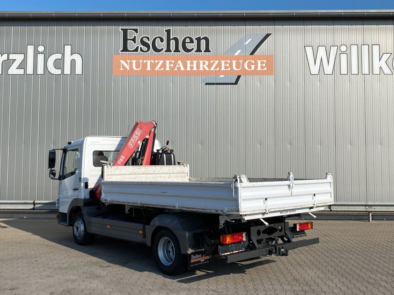 Mercedes-Benz 818 Atego | Fassi F65*MEILLER*PKW-AHK*1.Hand - Camión volquete, Camión grúa: foto 4 Mercedes-Benz 818 Atego | Fassi F65*MEILLER*PKW-AHK*1.Hand - Camión volquete, Camión grúa: foto 4