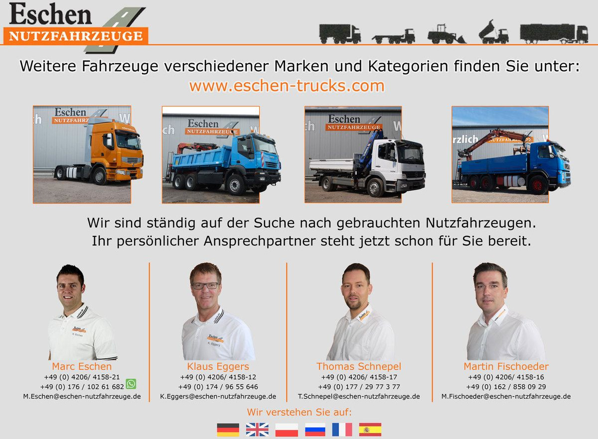 Mercedes-Benz Actros MP5 2542 L BDF | Lift/Lenk*LBW*MirrorCam - Camión portacontenedore/ Intercambiable: foto 4 Mercedes-Benz Actros MP5 2542 L BDF | Lift/Lenk*LBW*MirrorCam - Camión portacontenedore/ Intercambiable: foto 4