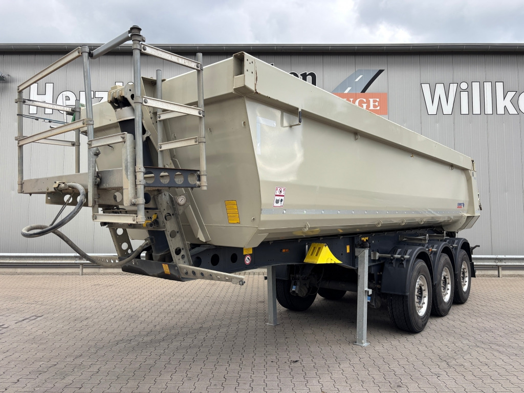 Schmitz SCB S3D / Stahl-Halbschalenmulde - Semirremolque volquete: foto 1 Schmitz SCB S3D / Stahl-Halbschalenmulde - Semirremolque volquete: foto 1