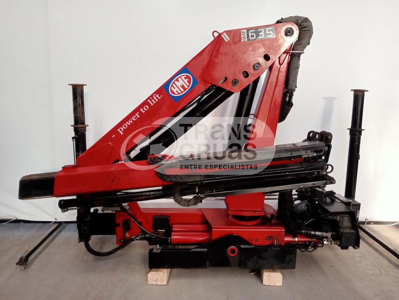 Grúa HMF 635 K2 - Grúa para camión para Camión: foto 2 Grúa HMF 635 K2 - Grúa para camión para Camión: foto 2