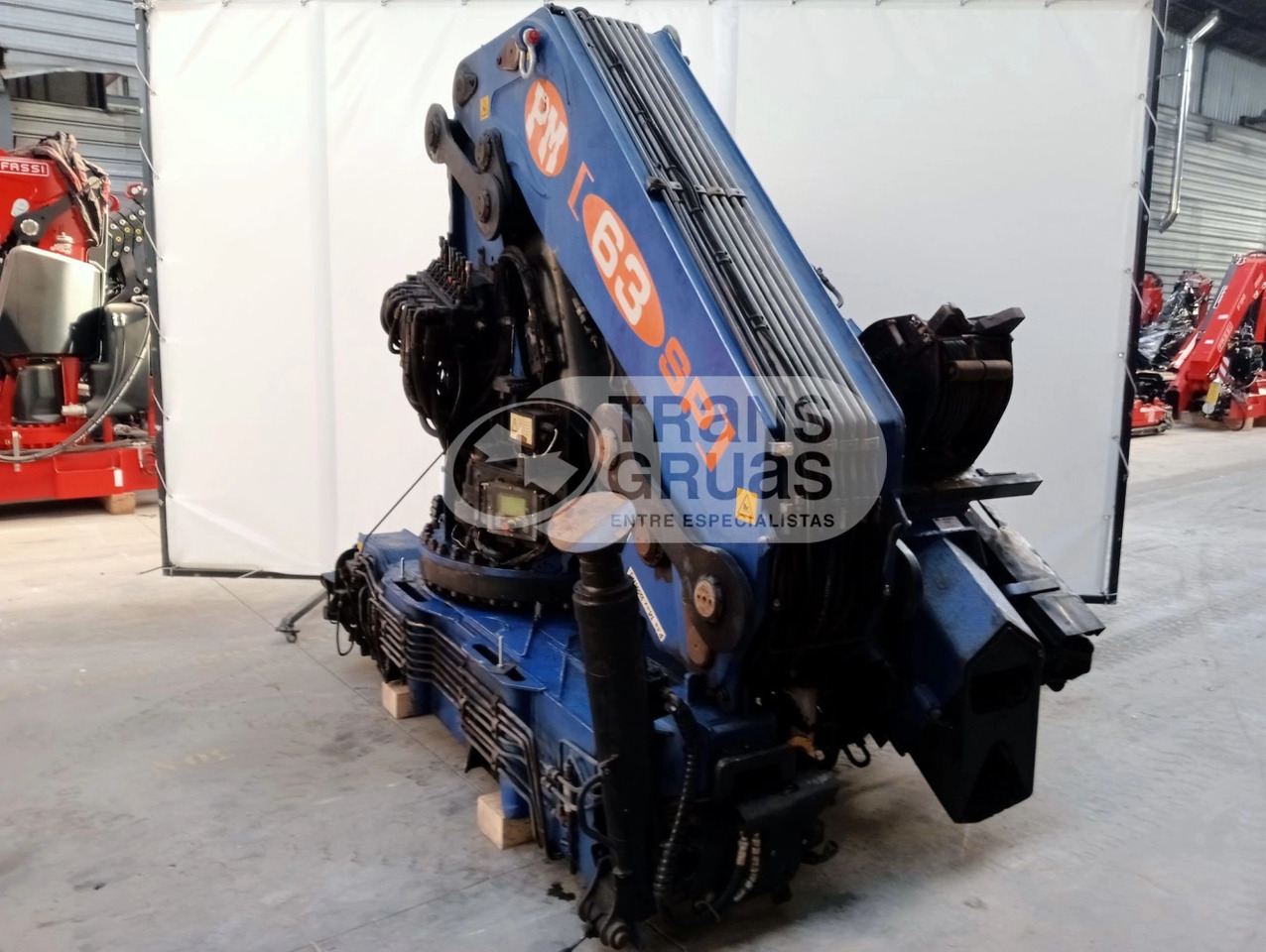 Grúa PM 63 SP - Grúa para camión para Camión: foto 5 Grúa PM 63 SP - Grúa para camión para Camión: foto 5