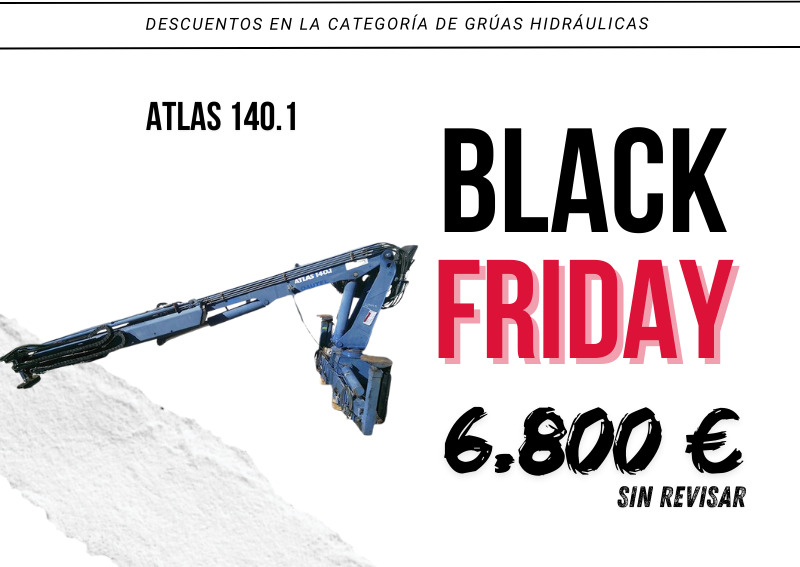 Grúa articulada Atlas AK 140.1 - Grúa para camión para Camión: foto 5 Grúa articulada Atlas AK 140.1 - Grúa para camión para Camión: foto 5