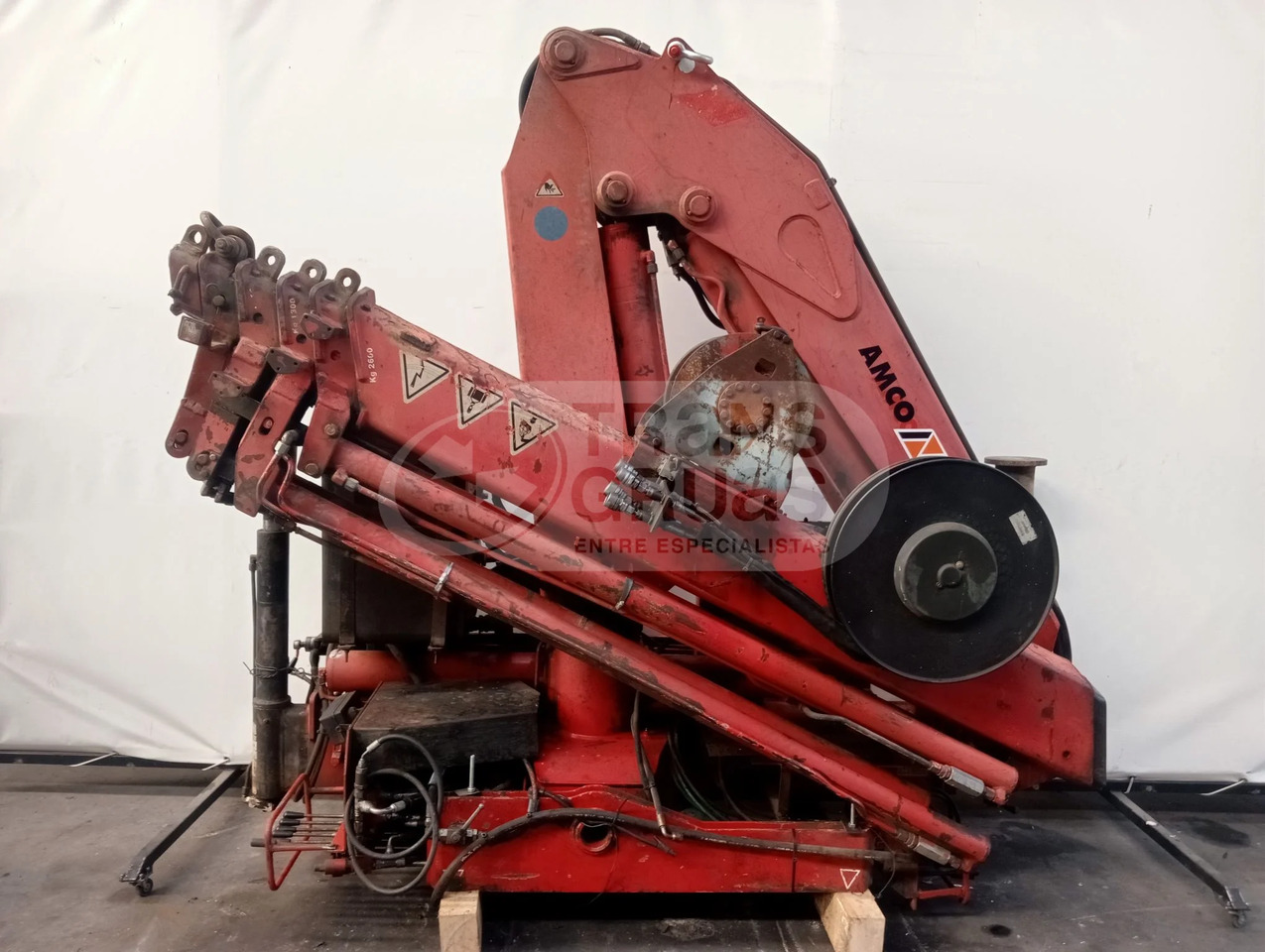 Grúa hidráulica Amco Veba 814 4S - Grúa para camión: foto 1 Grúa hidráulica Amco Veba 814 4S - Grúa para camión: foto 1