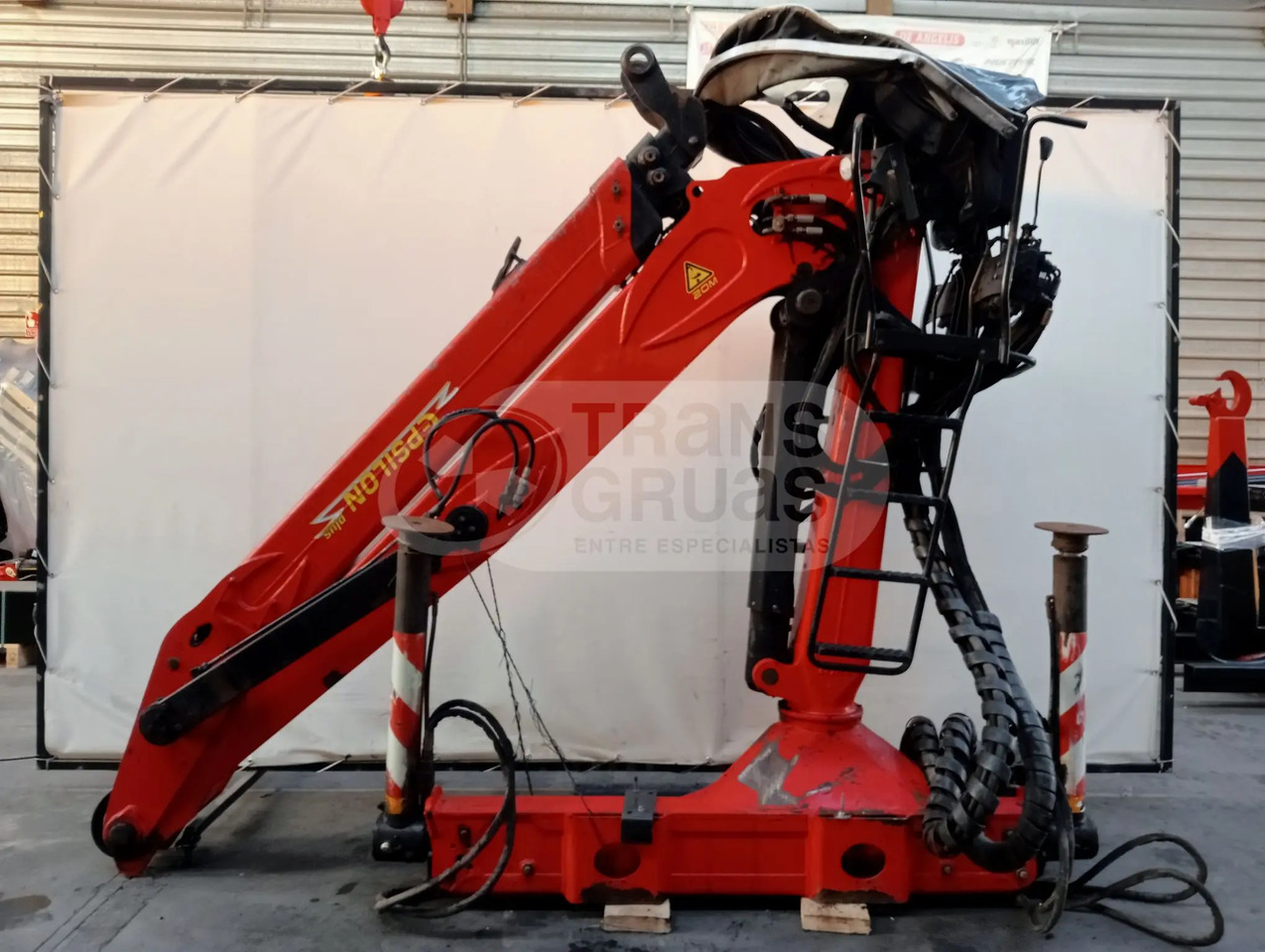 Grúa hidráulica EPSILON M120Z96 - Grúa para camión: foto 1 Grúa hidráulica EPSILON M120Z96 - Grúa para camión: foto 1