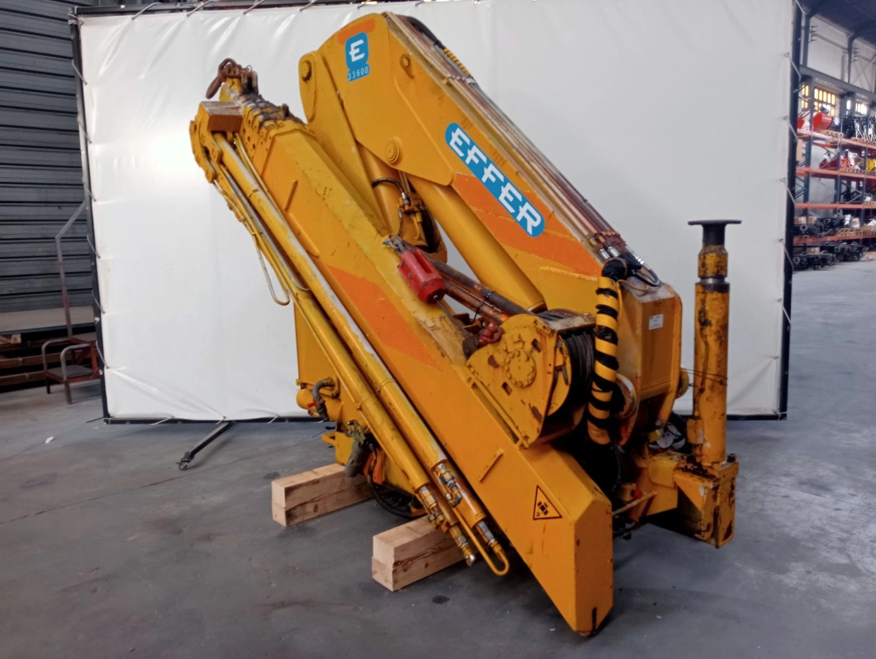 Grúa hidráulica Effer 33600 6S - Grúa para camión: foto 3 Grúa hidráulica Effer 33600 6S - Grúa para camión: foto 3