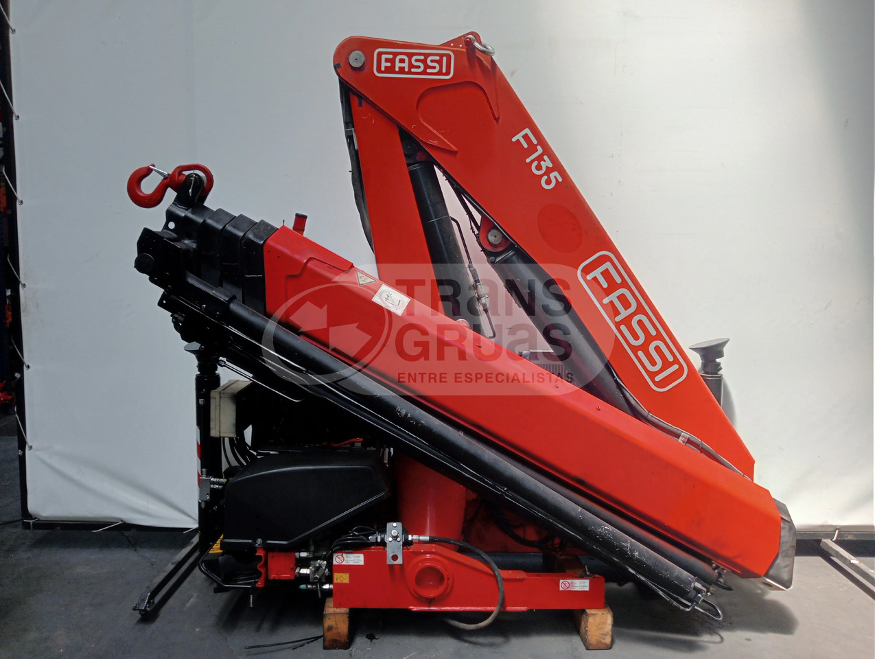 Grúa hidráulica Fassi F135A.0.25 E-ACTIVE - Grúa para camión: foto 4 Grúa hidráulica Fassi F135A.0.25 E-ACTIVE - Grúa para camión: foto 4