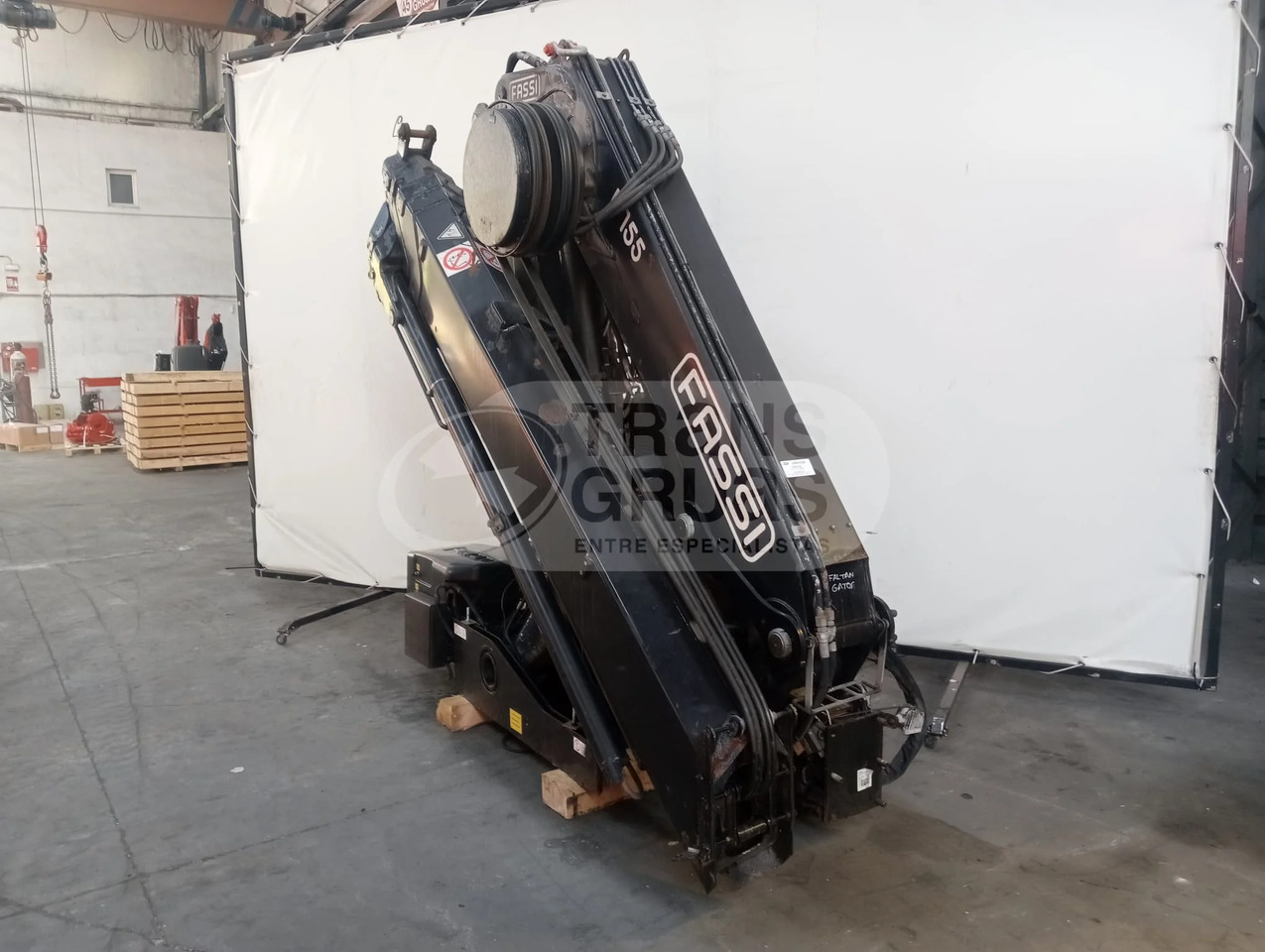 Grúa hidráulica Fassi F155A.2.23 E-DYNAMIC - Grúa para camión: foto 3 Grúa hidráulica Fassi F155A.2.23 E-DYNAMIC - Grúa para camión: foto 3