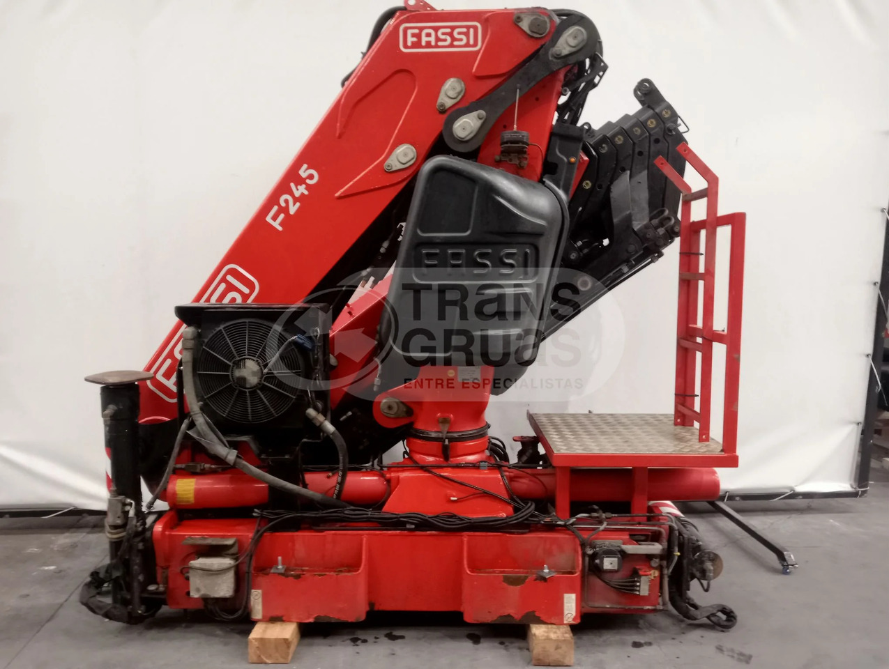 Grúa hidráulica Fassi F245A.2.26 E DYNAMIC - Grúa para camión: foto 1 Grúa hidráulica Fassi F245A.2.26 E DYNAMIC - Grúa para camión: foto 1