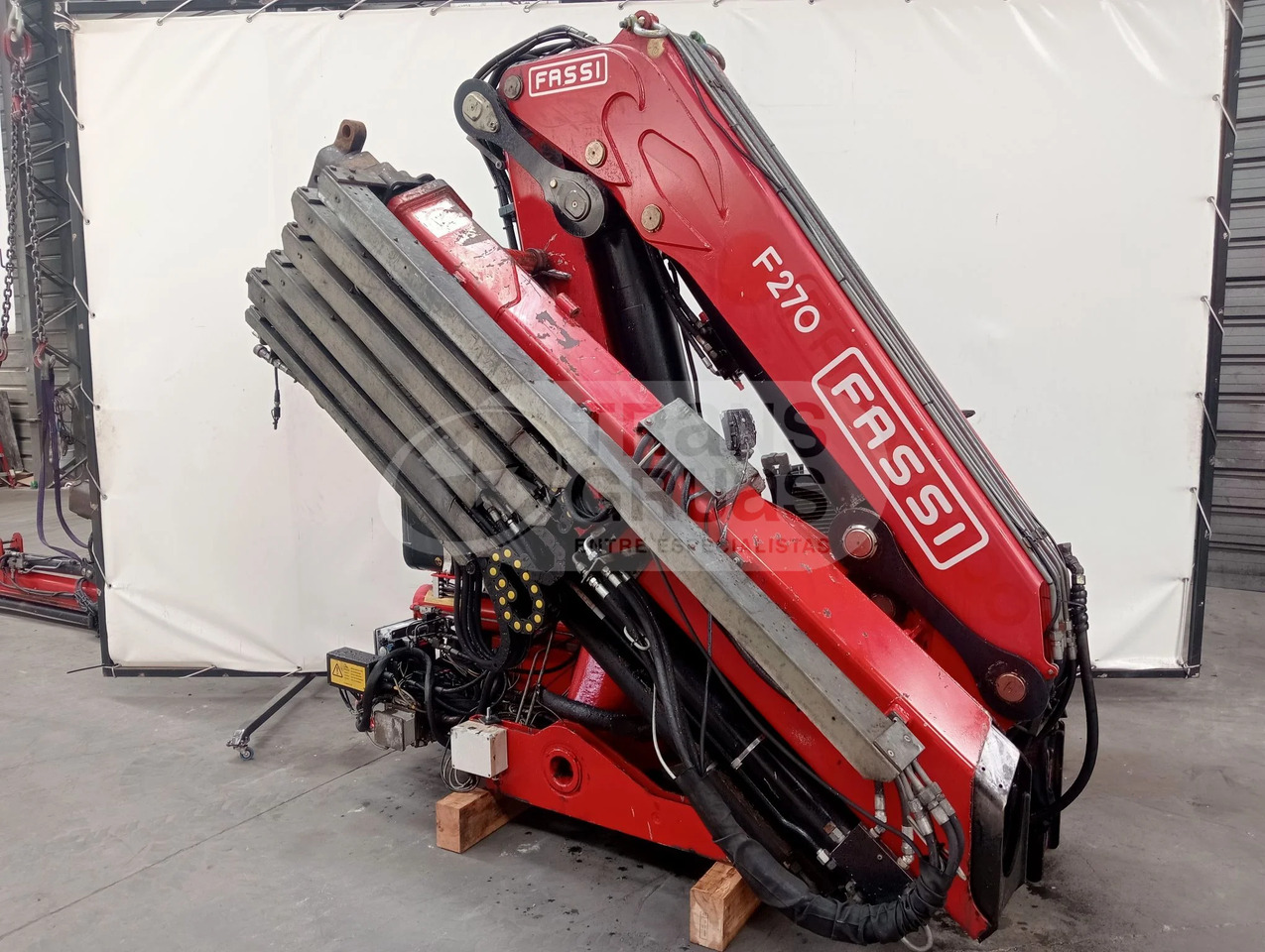 Grúa hidráulica Fassi F270A.26 - Grúa para camión: foto 3 Grúa hidráulica Fassi F270A.26 - Grúa para camión: foto 3