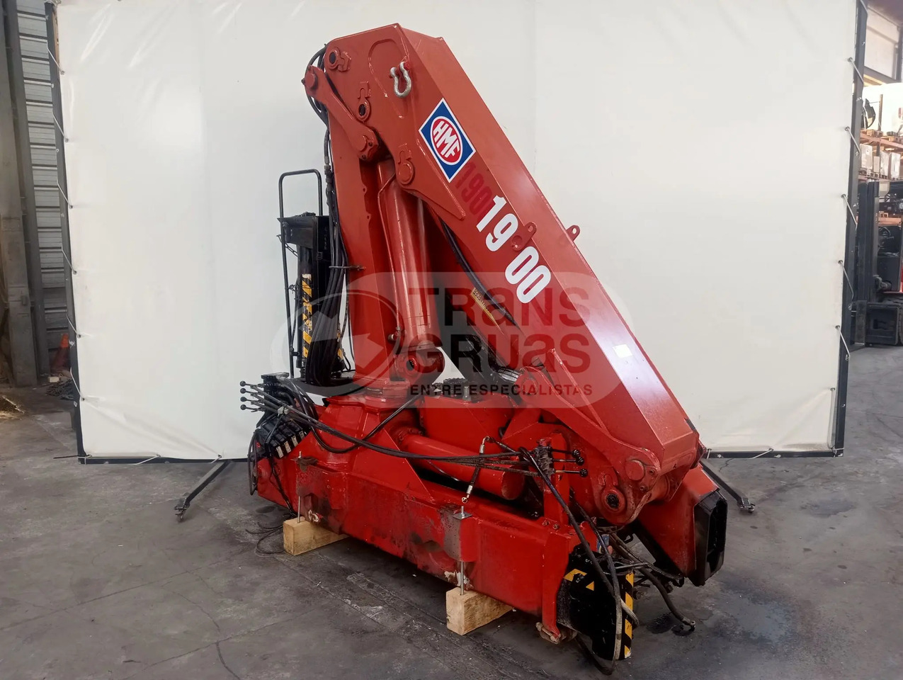 Grúa hidráulica HMF 1903 K5 - Grúa para camión: foto 3 Grúa hidráulica HMF 1903 K5 - Grúa para camión: foto 3