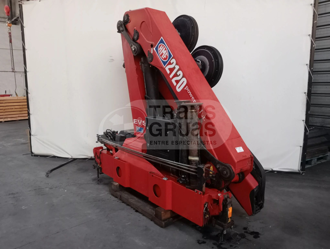 Grúa hidráulica HMF 2120 K4 - Grúa para camión: foto 3 Grúa hidráulica HMF 2120 K4 - Grúa para camión: foto 3