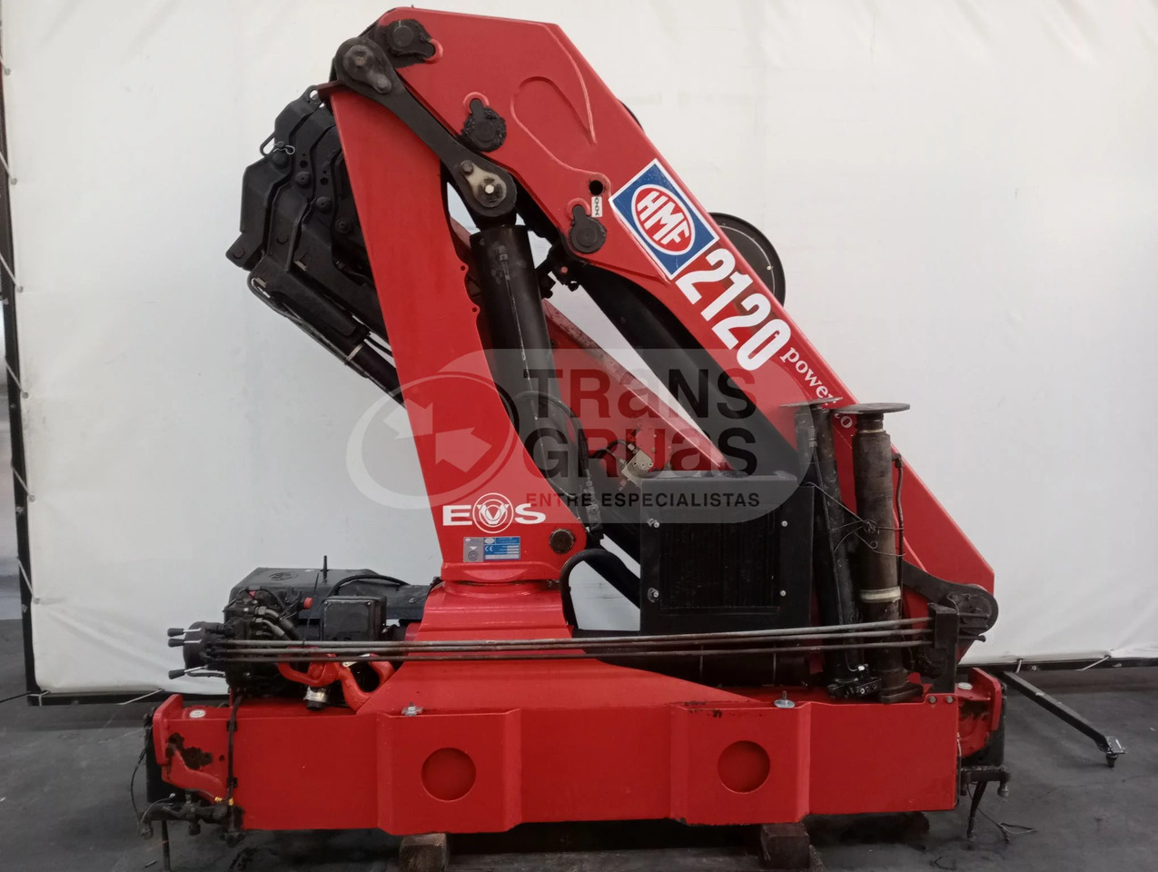 Grúa hidráulica HMF 2120 K4 - Grúa para camión: foto 1 Grúa hidráulica HMF 2120 K4 - Grúa para camión: foto 1