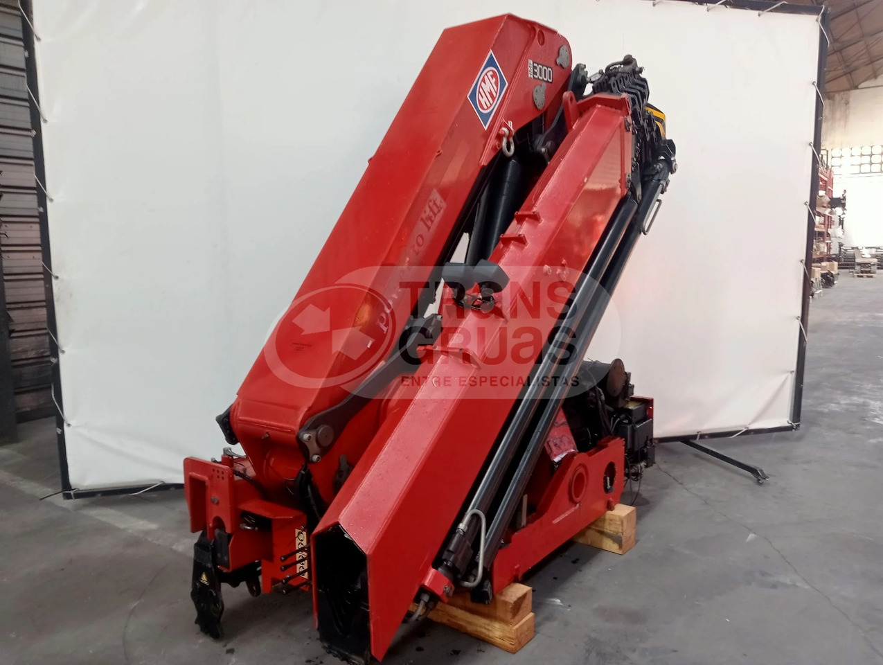 Grúa hidráulica HMF 3000 K6 - Grúa para camión: foto 4 Grúa hidráulica HMF 3000 K6 - Grúa para camión: foto 4