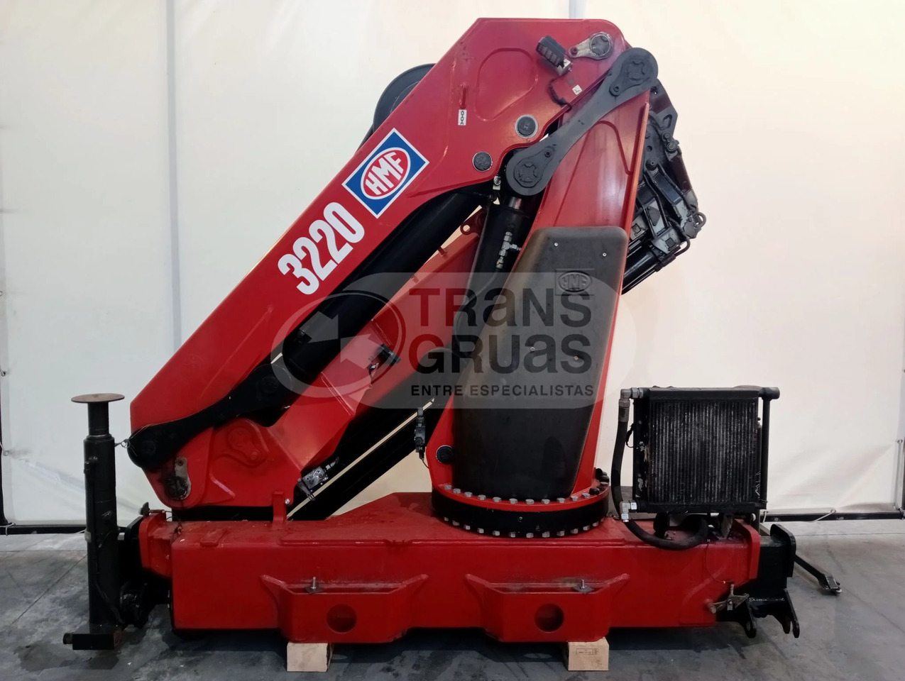 Grúa hidráulica HMF 3220 K - Grúa para camión: foto 1 Grúa hidráulica HMF 3220 K - Grúa para camión: foto 1