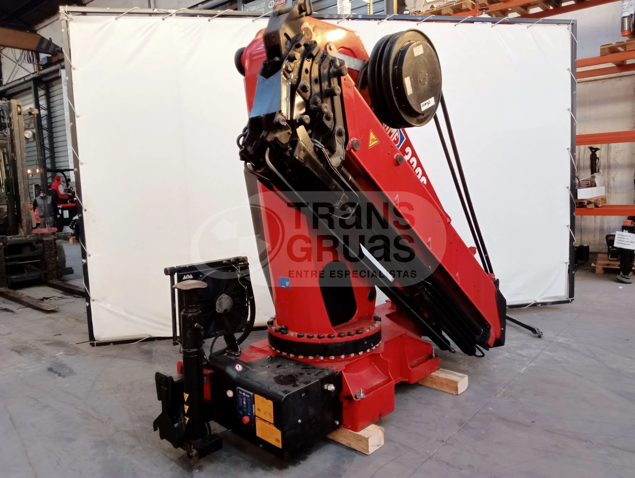 Grúa hidráulica HMF 3220 K - Grúa para camión: foto 3 Grúa hidráulica HMF 3220 K - Grúa para camión: foto 3