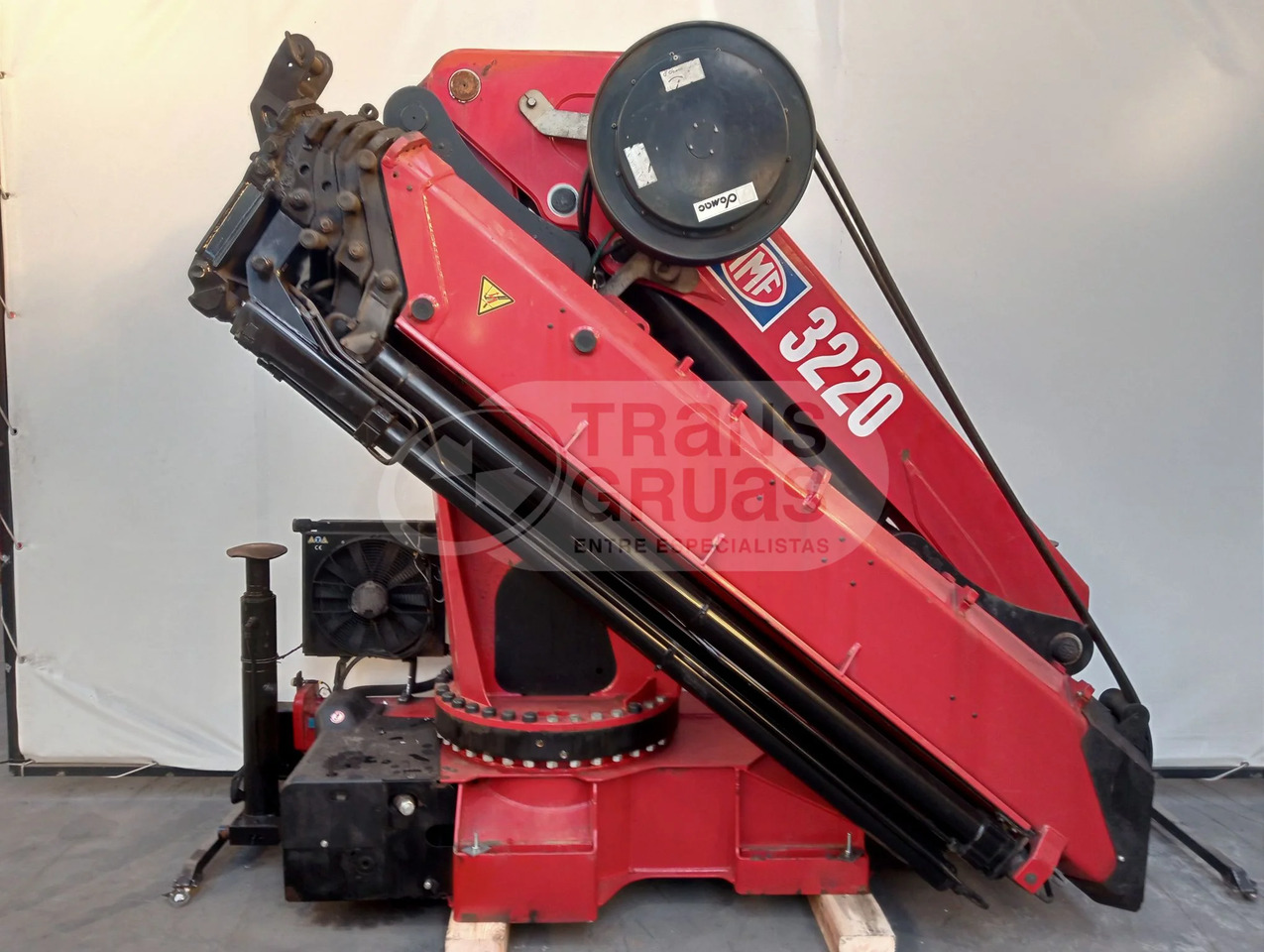 Grúa hidráulica HMF 3220 K - Grúa para camión: foto 2 Grúa hidráulica HMF 3220 K - Grúa para camión: foto 2