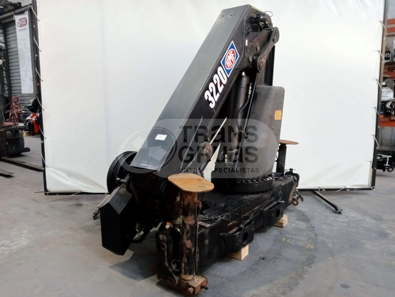 Grúa hidráulica HMF 3220 K5 - Grúa para camión: foto 4 Grúa hidráulica HMF 3220 K5 - Grúa para camión: foto 4