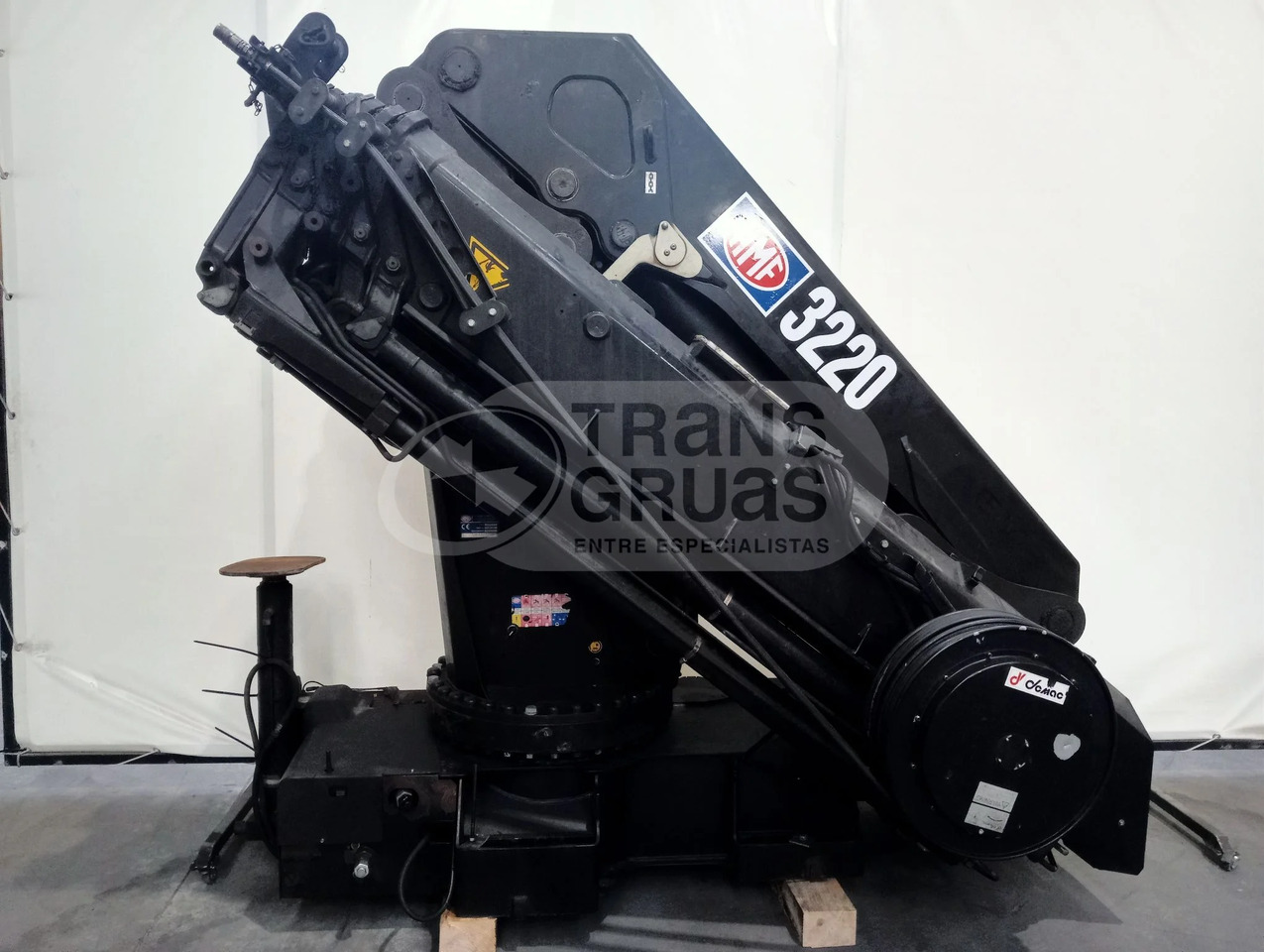Grúa hidráulica HMF 3220 K5 - Grúa para camión: foto 1 Grúa hidráulica HMF 3220 K5 - Grúa para camión: foto 1
