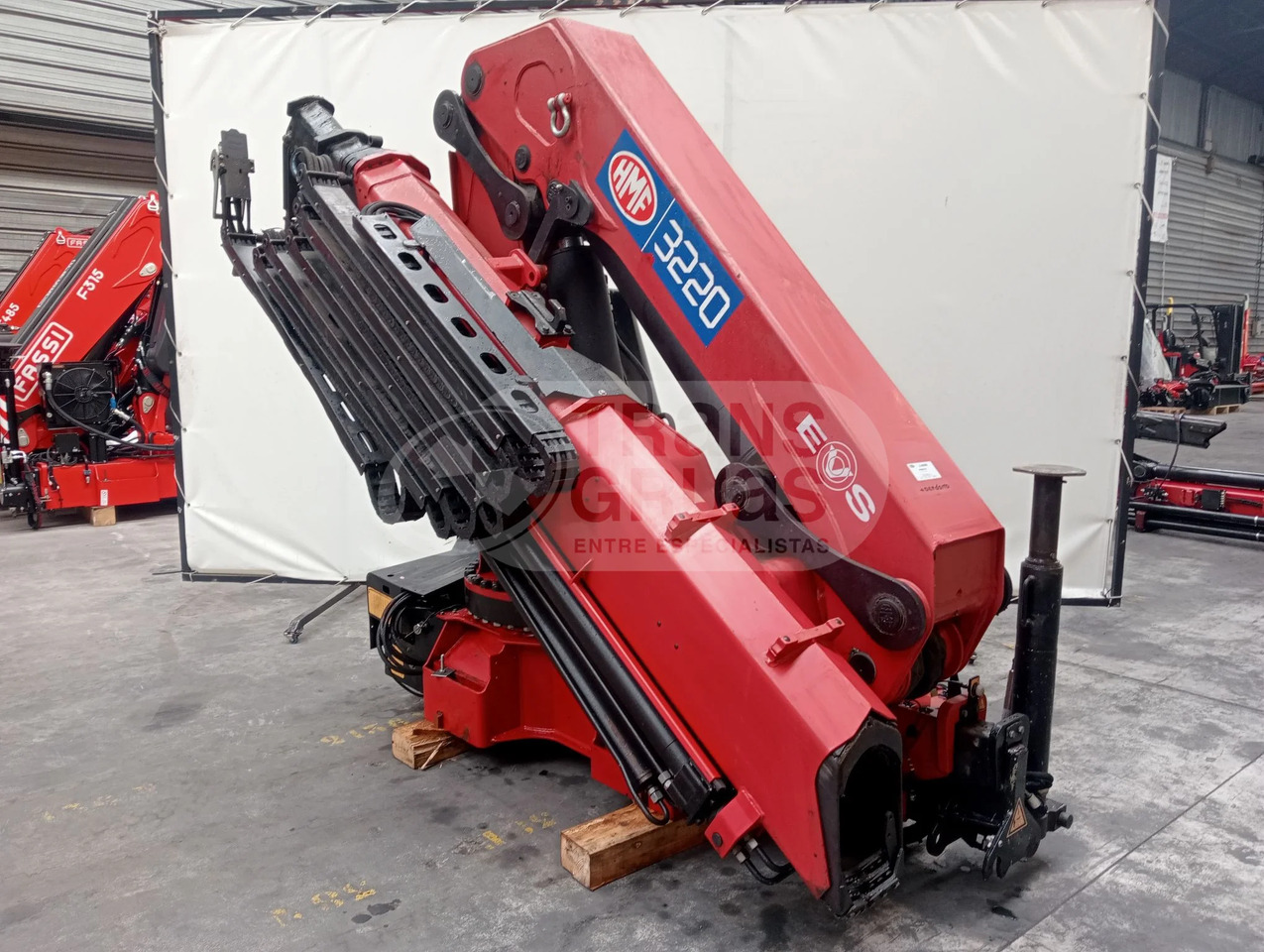 Grúa hidráulica HMF 3220 K6 - Grúa para camión: foto 4 Grúa hidráulica HMF 3220 K6 - Grúa para camión: foto 4