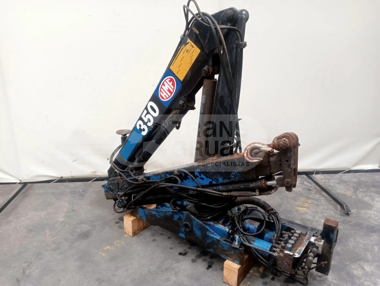 Grúa hidráulica HMF 352 K2 - Grúa para camión: foto 2 Grúa hidráulica HMF 352 K2 - Grúa para camión: foto 2