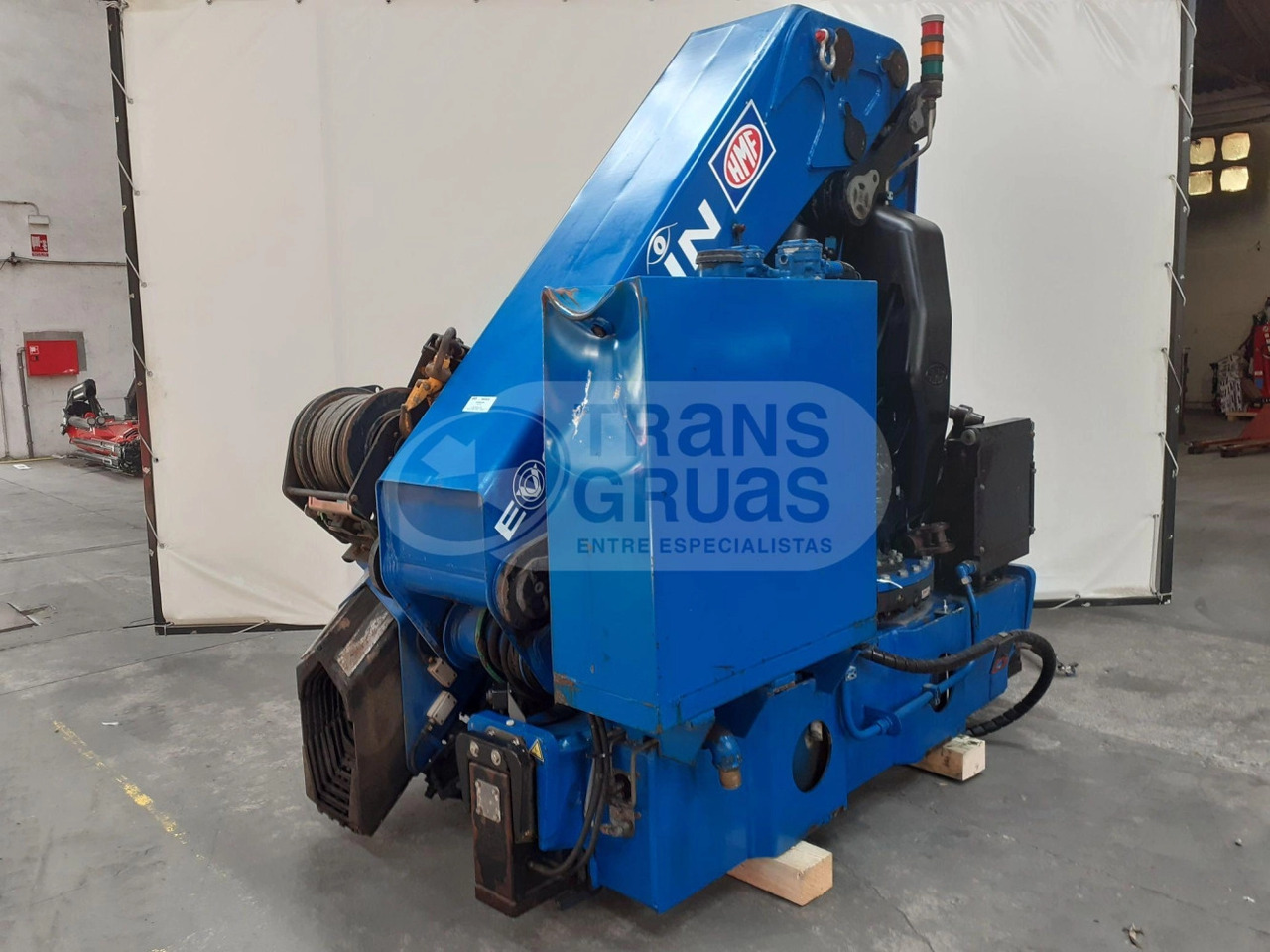 Grúa hidráulica HMF ODIN K8 - Grúa para camión: foto 4 Grúa hidráulica HMF ODIN K8 - Grúa para camión: foto 4