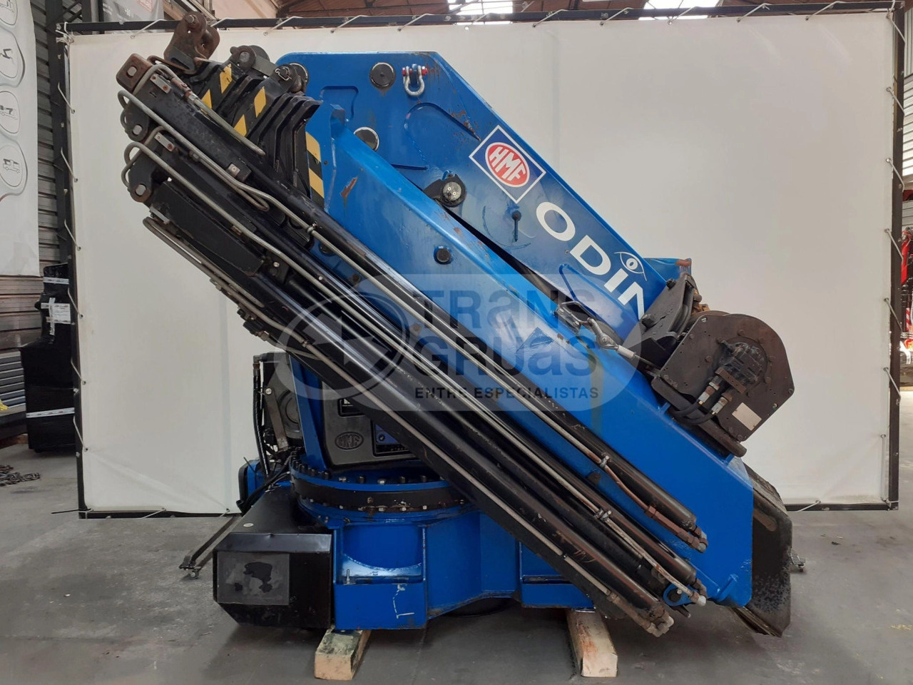 Grúa hidráulica HMF ODIN K8 - Grúa para camión: foto 1 Grúa hidráulica HMF ODIN K8 - Grúa para camión: foto 1